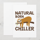 Natural Born Chiller Bedankkaart (Voorkant / Achterkant)