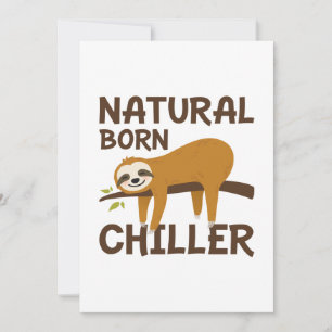 Natural Born Chiller Bedankkaart