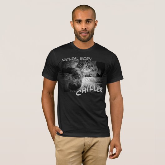 Natural Born Chiller T-shirt (Voorkant volledig)