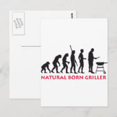 Natural Born Griller 2c Briefkaart (Voorkant / Achterkant)