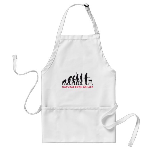 Natural Born Griller 2c Standaard Schort (Voorkant)