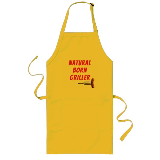 Natural Born Griller Lang Schort (Voorkant)