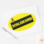 Natural Born Runner - Running Stickers (Envelop)