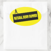 Natural Born Runner - Running Stickers (Tas)