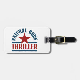 Natural Born Thriller, aangepast bagagelabel