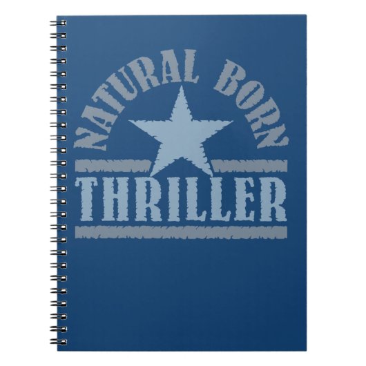 Natural Born Thriller, aangepast notitieboek (Voorkant)