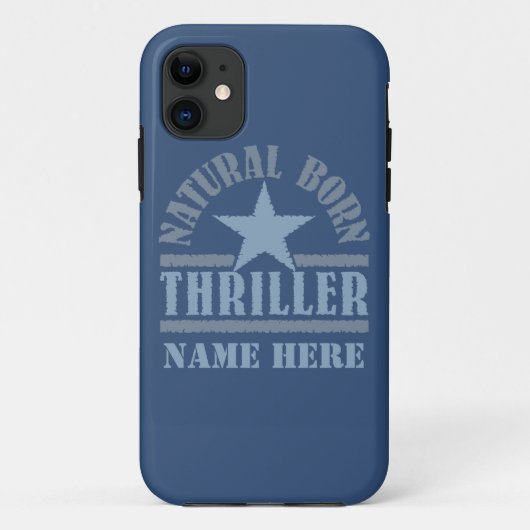 Natural Born Thriller aangepaste iPhone case (Achterkant)