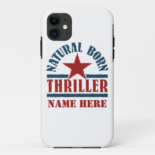 Natural Born Thriller aangepaste iPhone case (Achterkant)