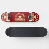 Natural Born Thriller aangepaste skateboard (Horizontaal)