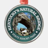 Natural Bridge SRP Metalen Ornament (Voorkant)