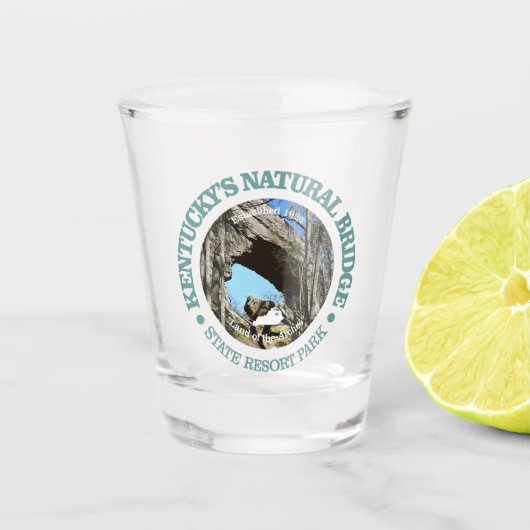 Natural Bridge SRP Shot Glas (Voorkant)