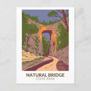 Natural Bridge State Park Virginia  Briefkaart