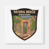 Natural Bridge State Park Virginia  Magneet (Voorkant)