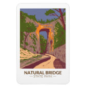 Natural Bridge State Park Virginia  Magneet (Verticaal)