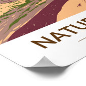 Natural Bridge State Park Virginia Poster (Hoek)