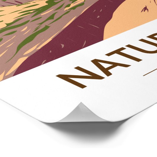 Natural Bridge State Park Virginia  Poster (Hoek)