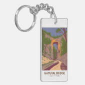 Natural Bridge State Park Virginia  Sleutelhanger (Voorkant Links)