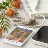 Natural Bridge State Park Virginia  Sleutelhanger (Voorkant Rechts)