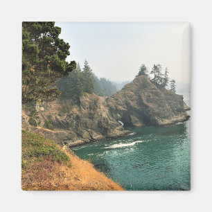Natural Bridge, Thunder Rock Cove, Oregon Magneet