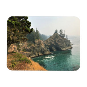 Natural Bridge, Thunder Rock Cove, Oregon Magneet