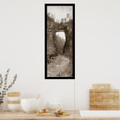 Natural Bridge VA Foto 1909 Poster (Keuken)