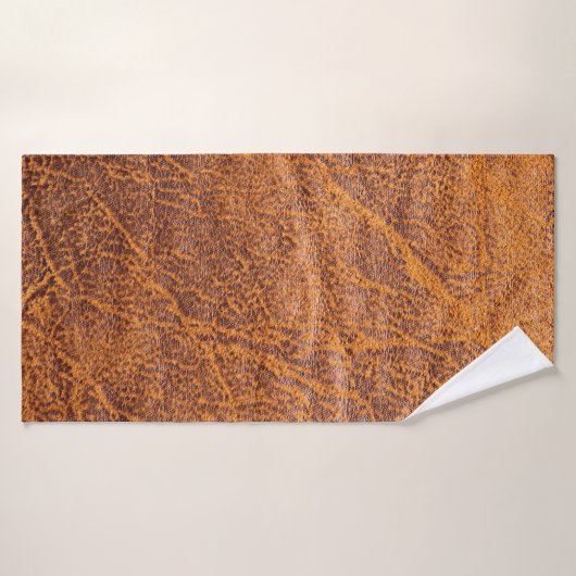 Natural brown leather texturetexture, leather, ski badhanddoek (Badhanddoek)