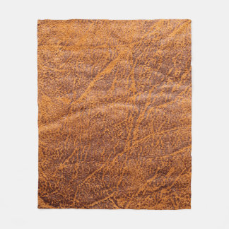 Natural brown leather texturetexture, leather, ski fleece deken