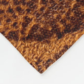 Natural brown leather texturetexture, leather, ski fleece deken (Hoek)