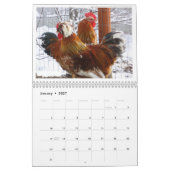 Natural Chicken Keeping 2014 Minimalist Calendar Kalender (Jan 2027)
