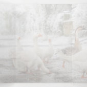 natural Christmas Drieluik Aankondiging (Binnenkant midden)