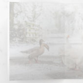 natural Christmas Drieluik Aankondiging (Binnenzijde eerst)