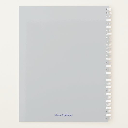 Natural Connection Impressionism Planner (Achterkant)