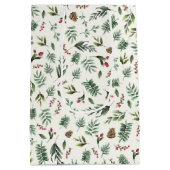 Natural Cream Natuur Kerst Medium Cadeauzakje (Achterkant)