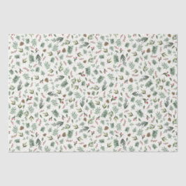 Natural Cream Natuur Kerst Tissuepapier