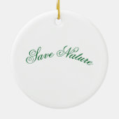 Natural Design hanger Keramisch Ornament (Achterkant)