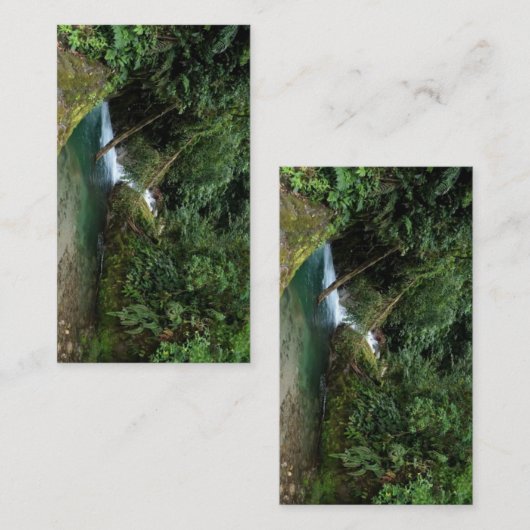 Natural design  informatiekaartje (Voorkant / Achterkant)