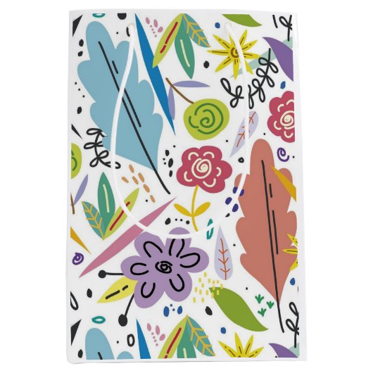 Natural Design - Natur Medium Cadeauzakje (Voorkant)