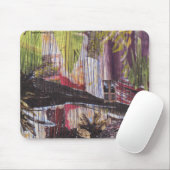 Natural disaster collage mouse mat muismat (Met muis)