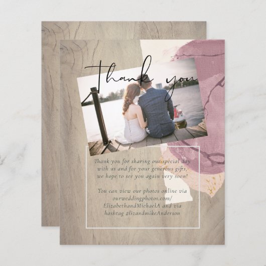 Natural Earth Rustic Woodland Bladeren (Voorkant / Achterkant)