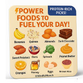 Natural Energy Boosting Fridge Magnet