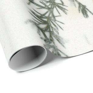 Natural Floral Grass Cali Rosemary Mulberry Petals Cadeaupapier