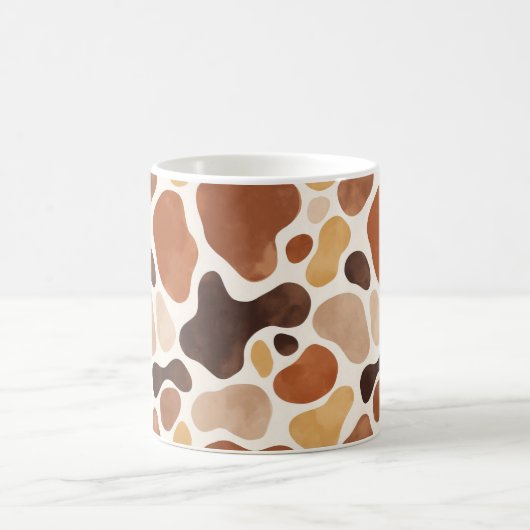 Natural Flow Coffee Mug – Warm Neutral Aesthetic Koffiemok (Center)