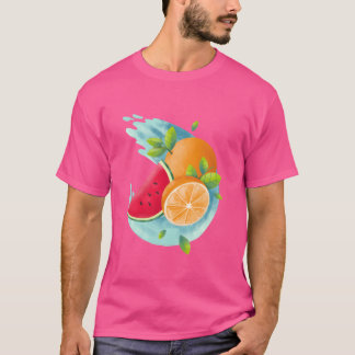Natural food girl t-shirt
