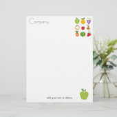 Natural Food Letterhead (Staand voorkant)