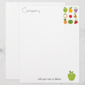 Natural Food Letterhead (Voorkant / Achterkant)