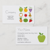 Natural Food Store Visitekaartje (Voorkant / Achterkant)