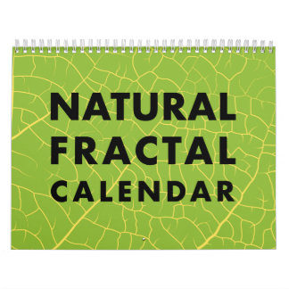Natural Fractal Calendar Kalender
