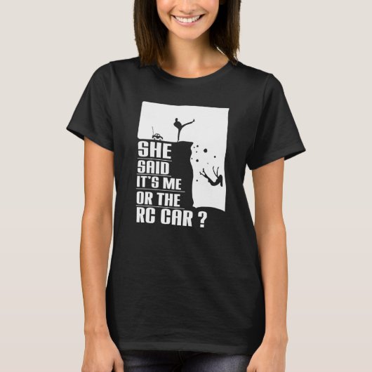 Natural Geboren in RC Driver Racer Remote Gecontro T-shirt (Voorkant)