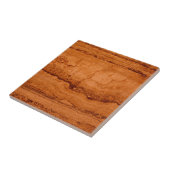 Natural Golden Amber Marble Tegeltje (Zijkant)