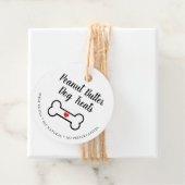 Natural Gourmet Dog Treat Bedankjes Labels (In situ)